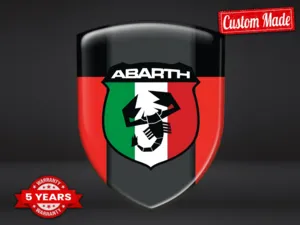 Fiat Abarth Stoßsticker Individuell Sportlich Anpassbar Minimal